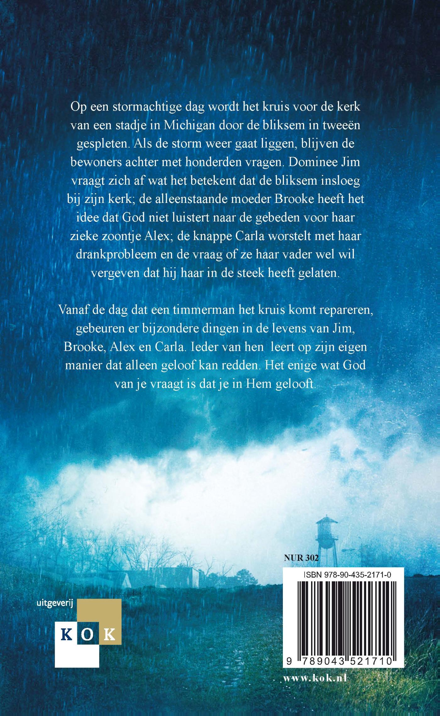Achterkant van De opdracht