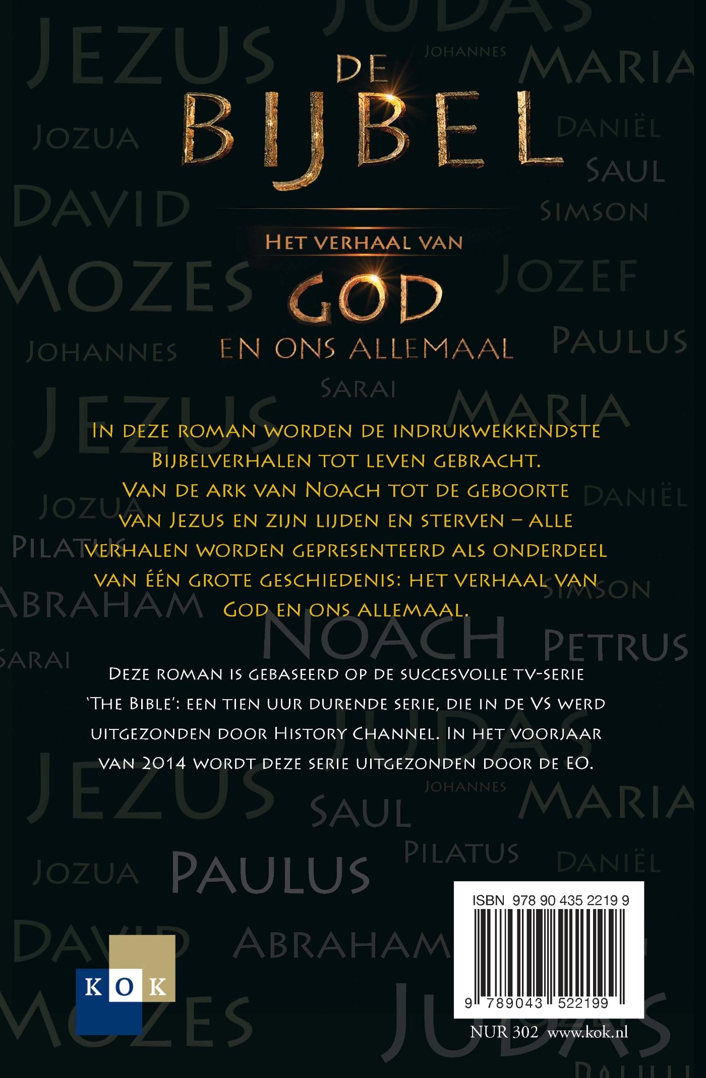 Achterkant van De Bijbel