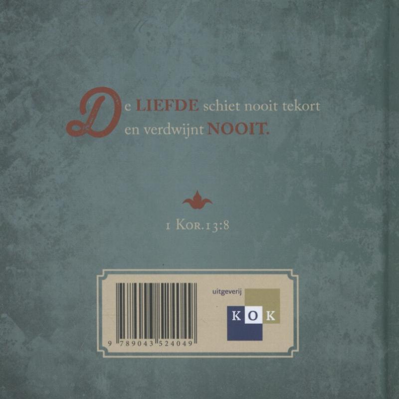 Achterkant van Woorden van liefde
