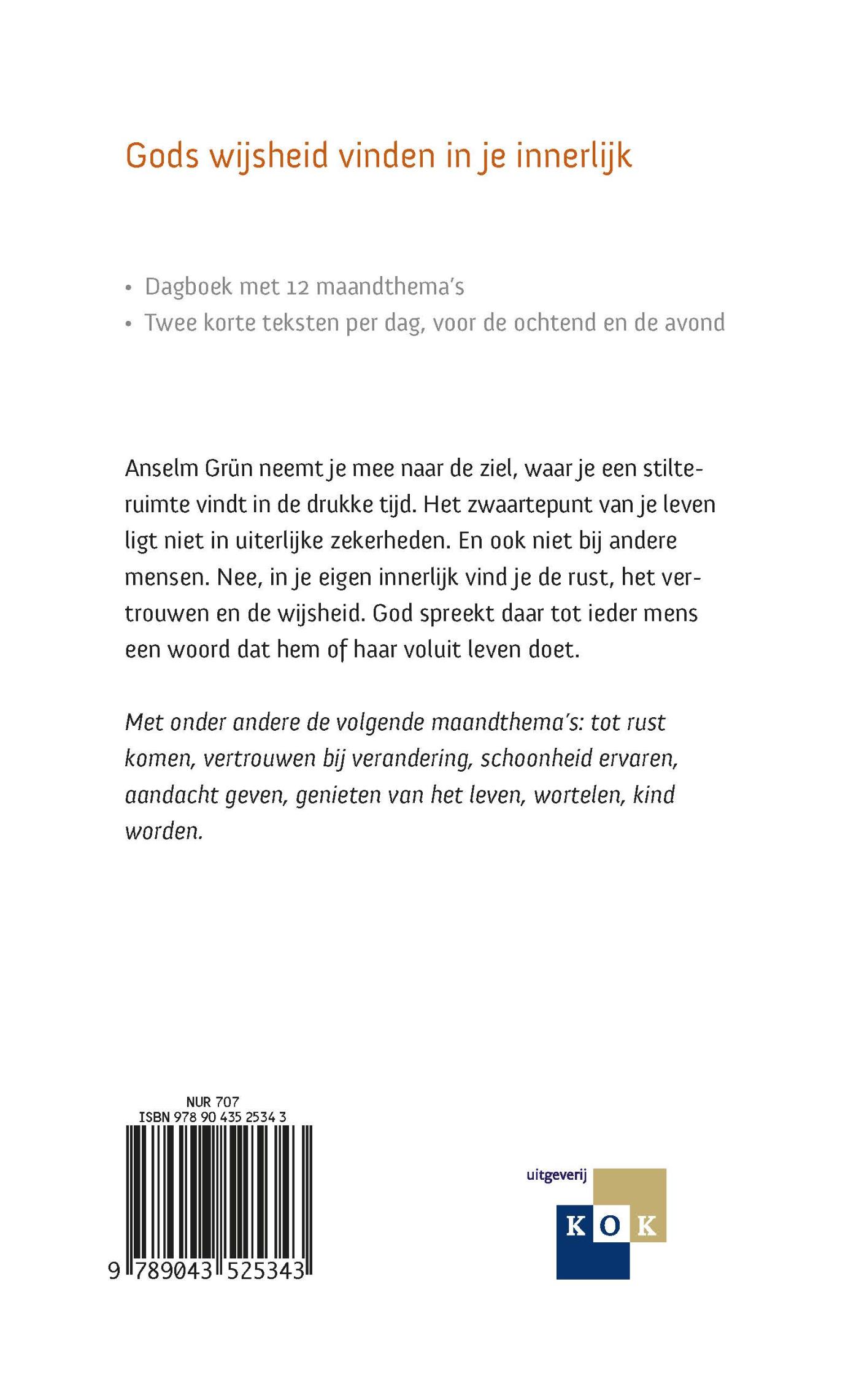 Achterkant van Voluit leven