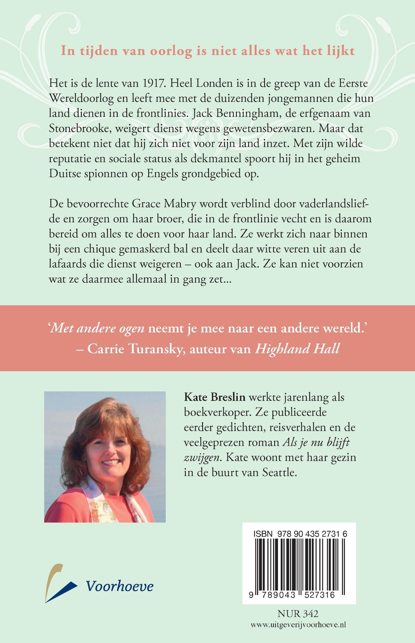 Achterkant van Met andere ogen