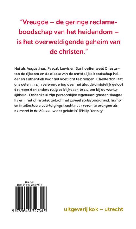 Achterkant van Orthodoxie