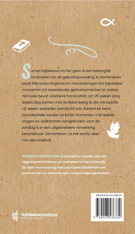Achterkant van I