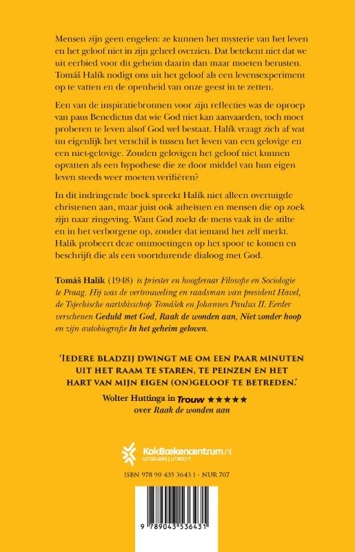 Achterkant van Theater voor engelen