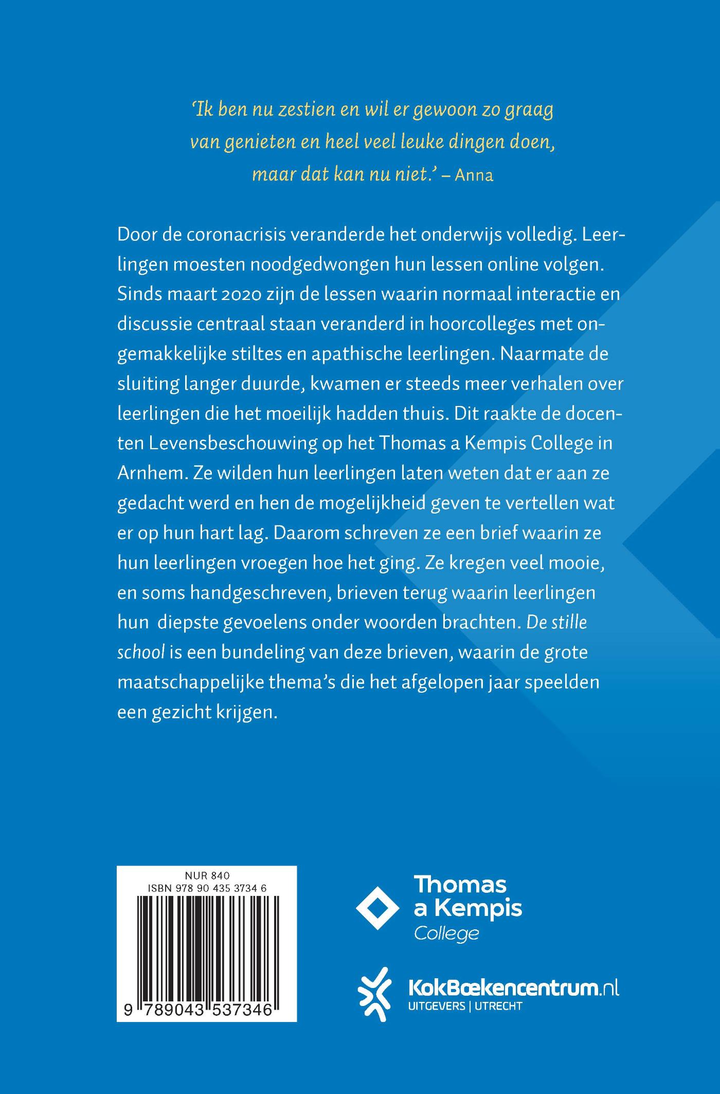 Achterkant van De stille school