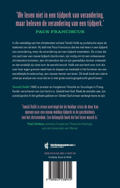 Achterkant van De namiddag van het christendom