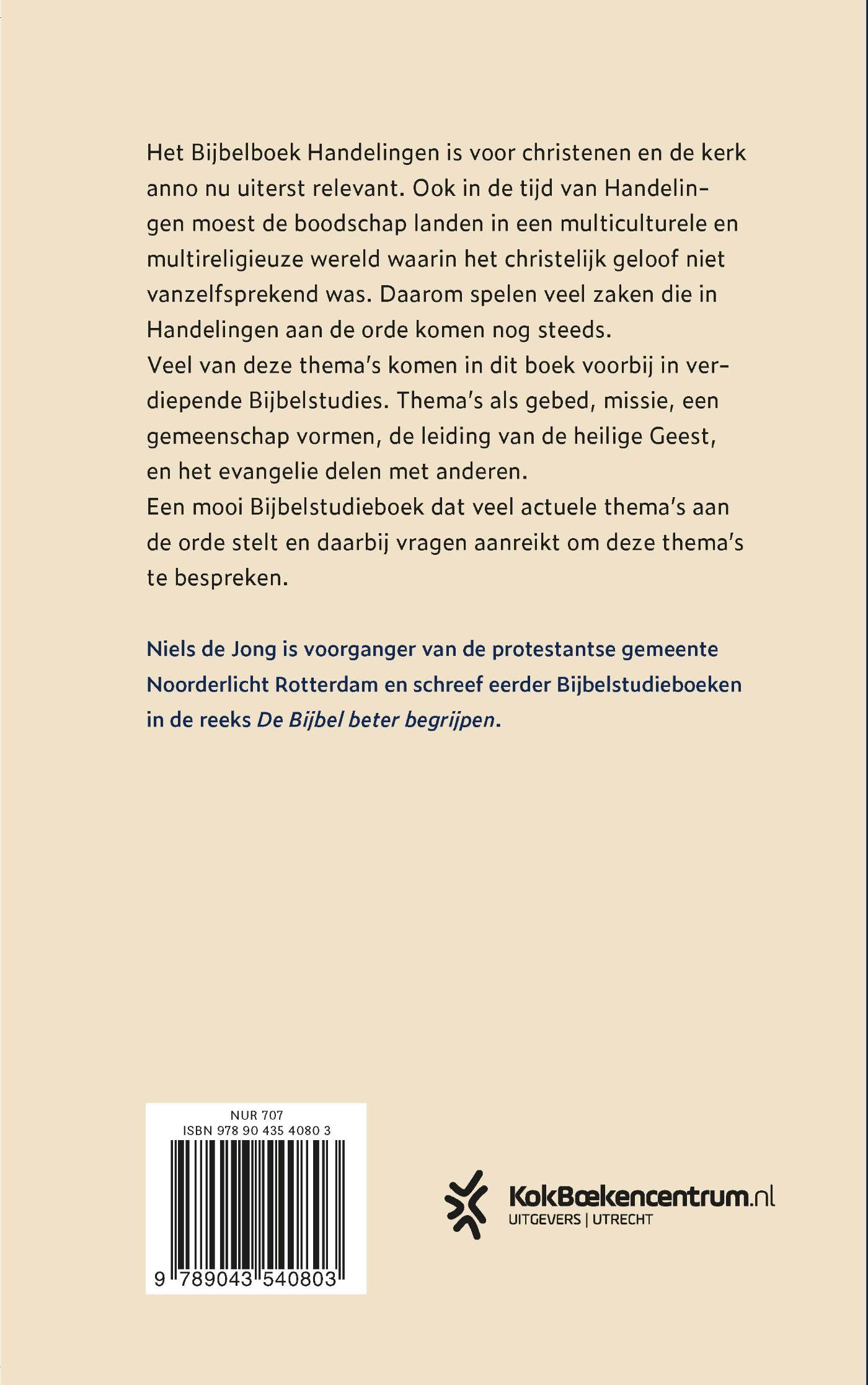Achterkant van Een woord voor nu