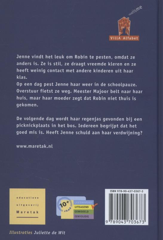 Achterkant van Onzichtbaar