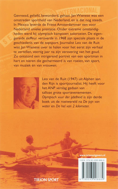 Achterkant van Olympisch vuur der ijdelheid