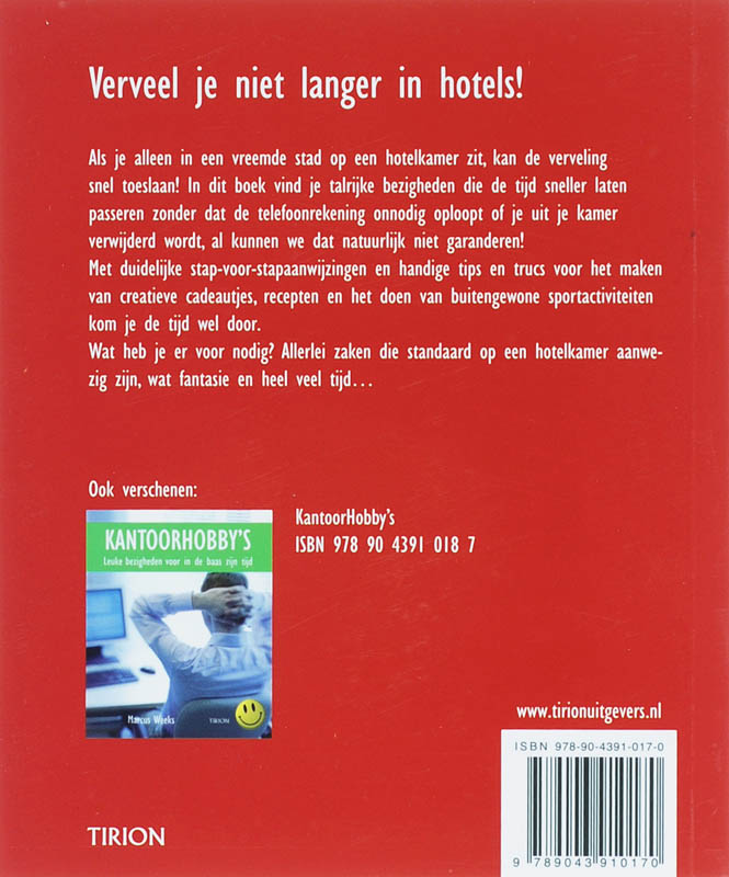 Achterkant van Hotel hobby's