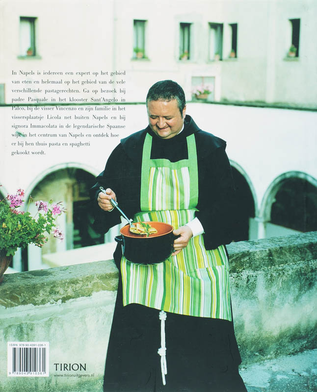 Achterkant van Una Bella Spaghettata