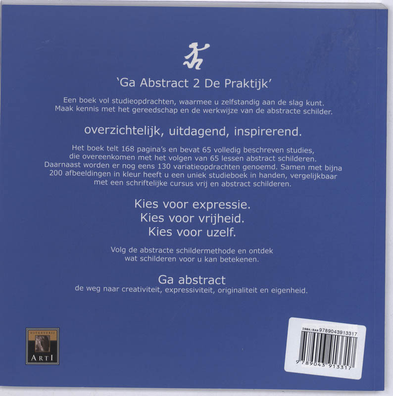 Achterkant van Ga Abstract, de praktijk 2