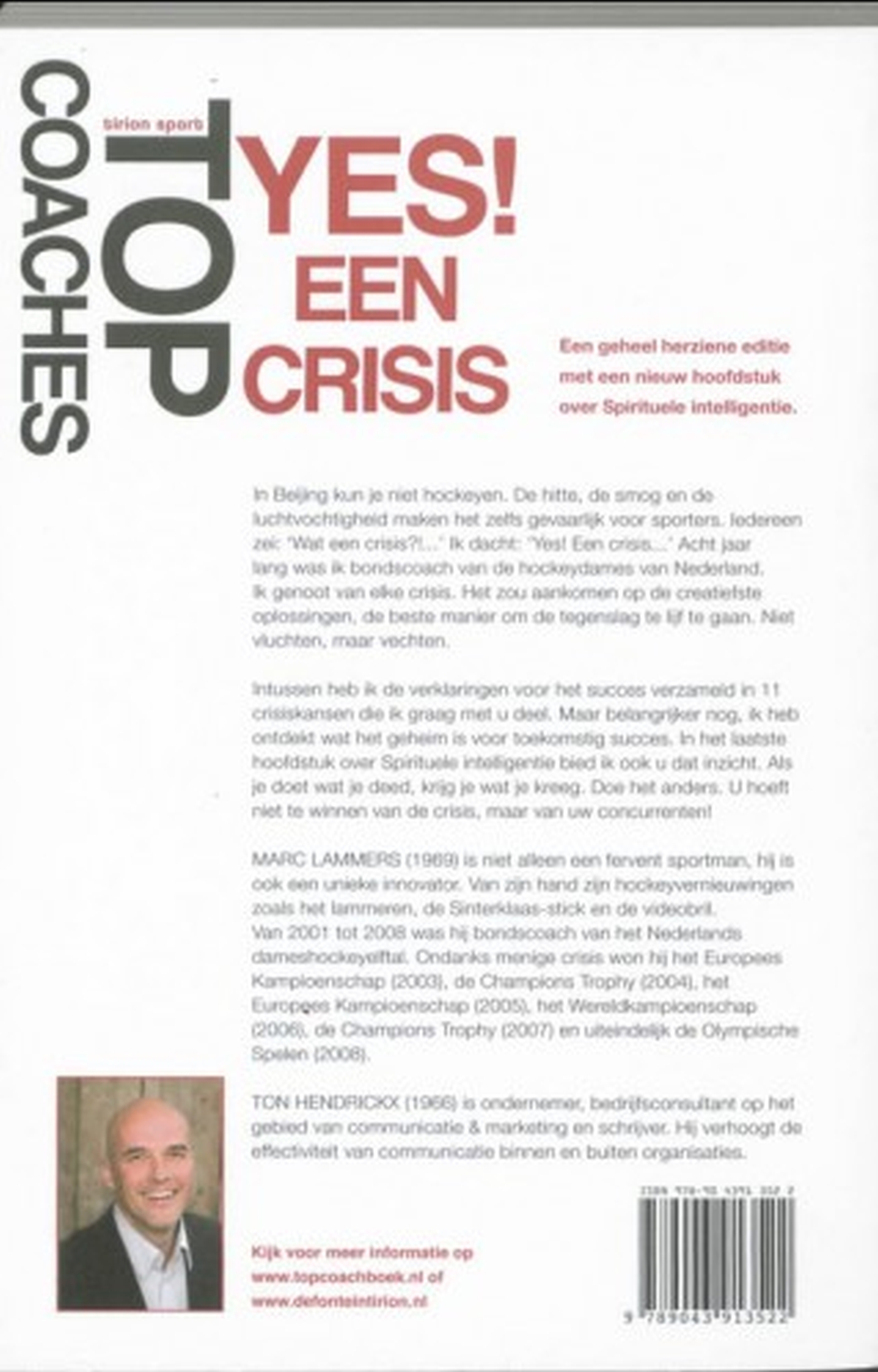 Achterkant van Yes! Een crisis