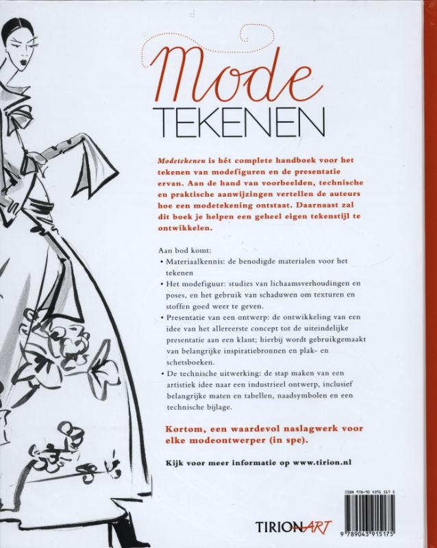 Achterkant van Modetekenen