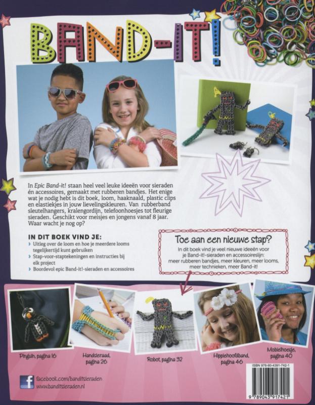 Achterkant van Epic Band-it!