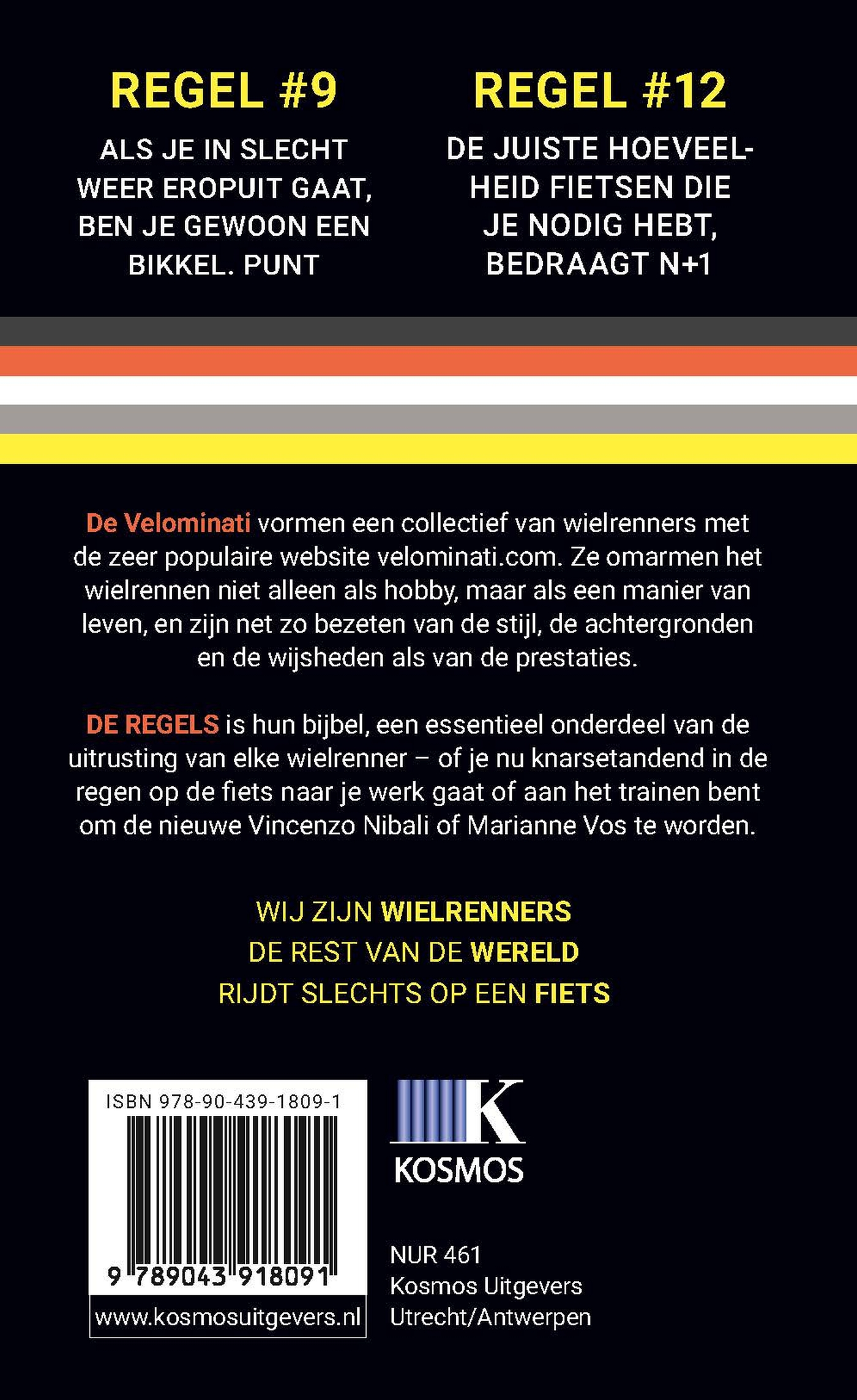 Achterkant van De Regels