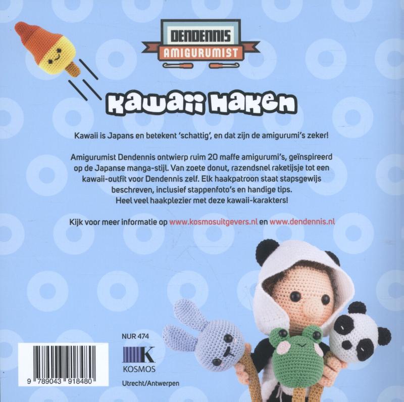 Achterkant van Kawaii haken