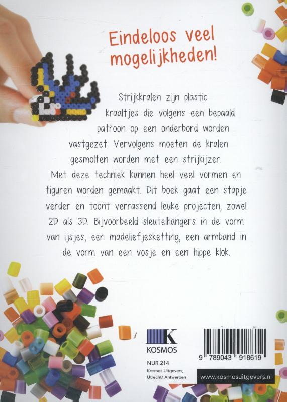 Achterkant van Hama strijkkralen