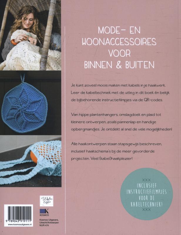 Achterkant van Kabels haken