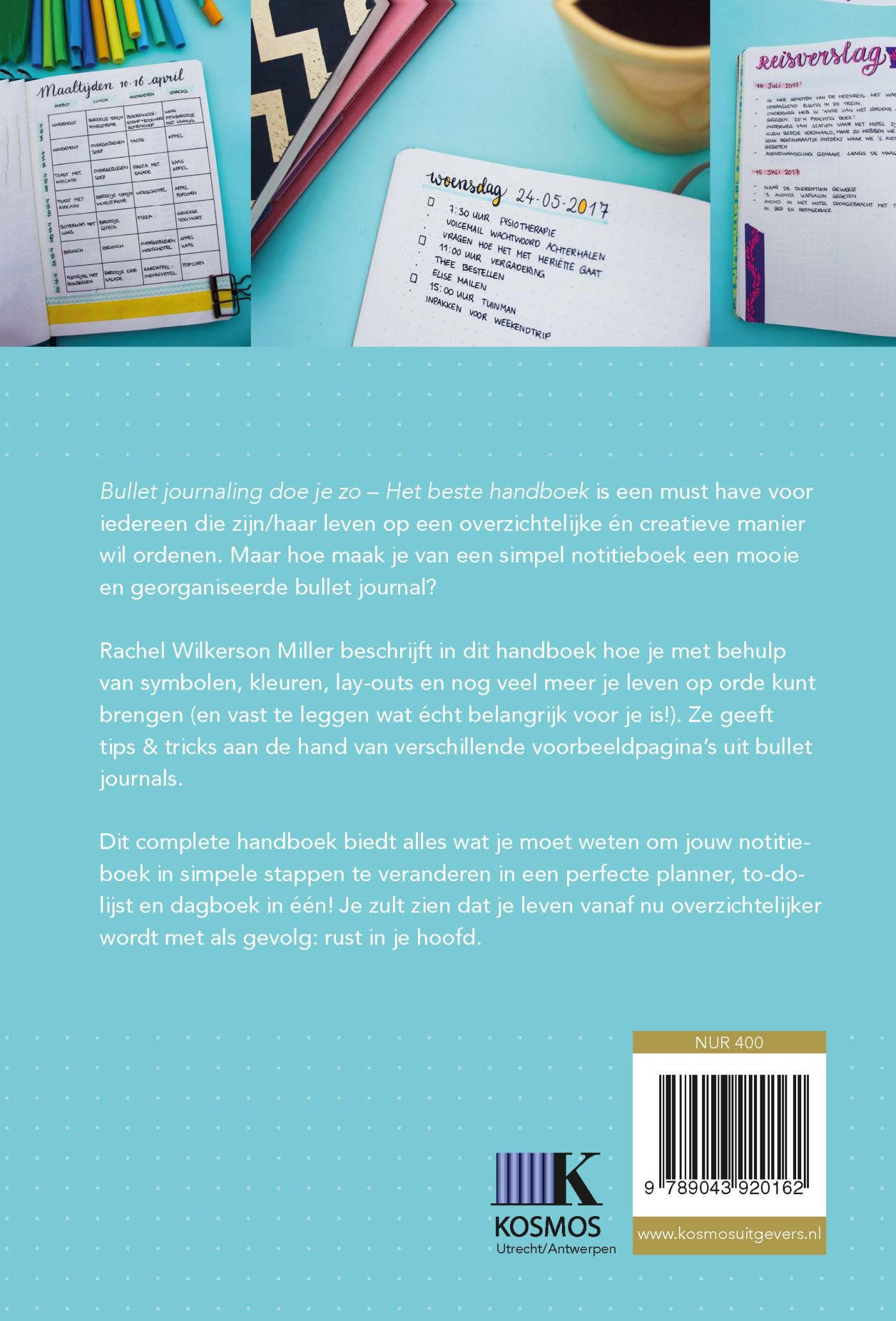 Achterkant van Bullet Journaling doe je zo!