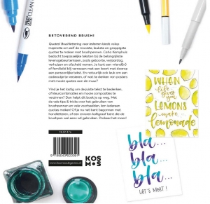 Achterkant van Quotes! Brushlettering voor iedereen