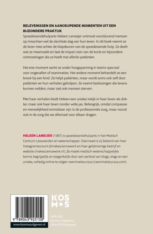 Achterkant van Op de spoedeisende hulp
