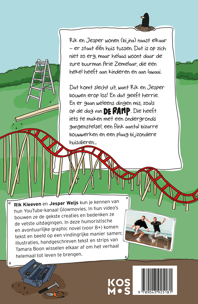 Achterkant van Rik en Jesper maken er een zooitje van