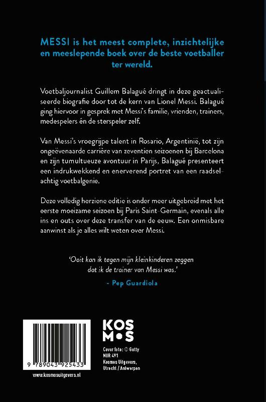 Achterkant van Messi (geactualiseerde editie)