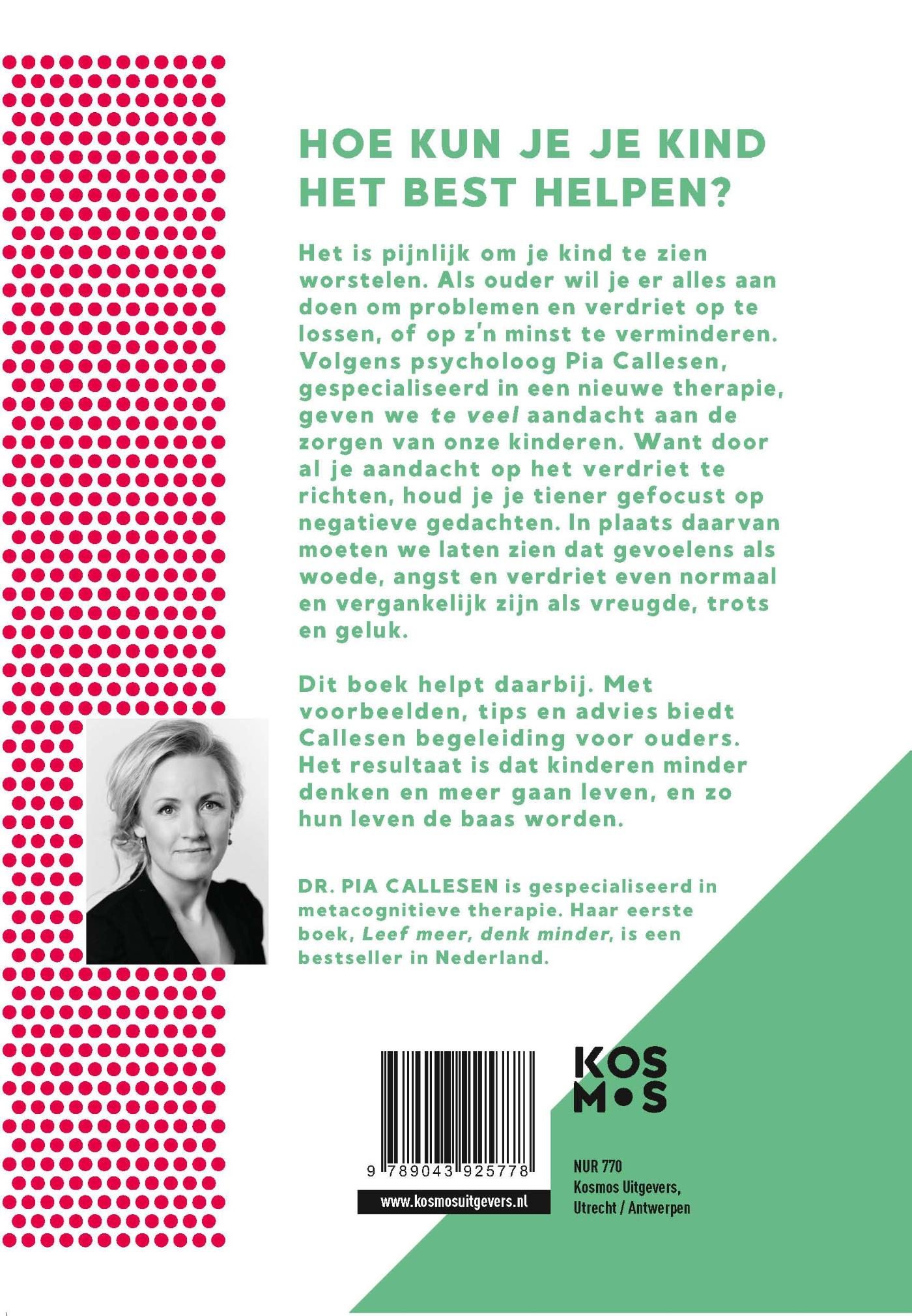 Achterkant van Het leven de baas