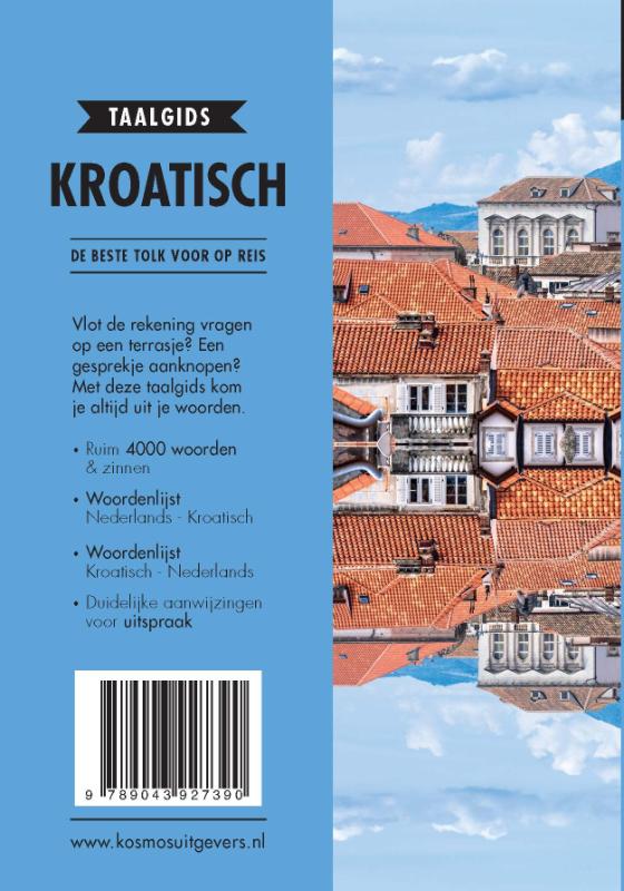 Achterkant van Kroatisch