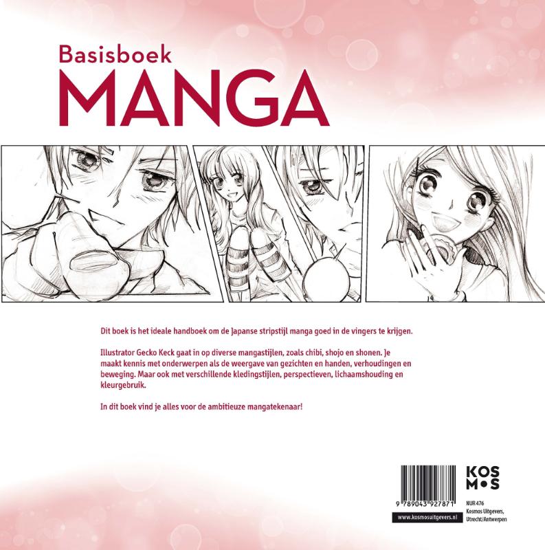 Achterkant van Basisboek manga