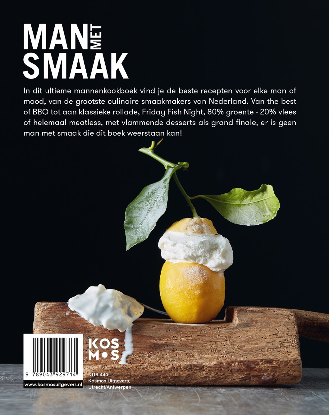 Achterkant van Man met Smaak
