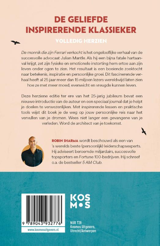 Achterkant van De monnik die zijn Ferrari verkocht
