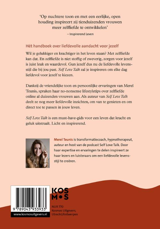 Achterkant van Self Love Talk