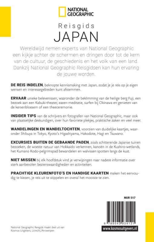 Achterkant van Japan