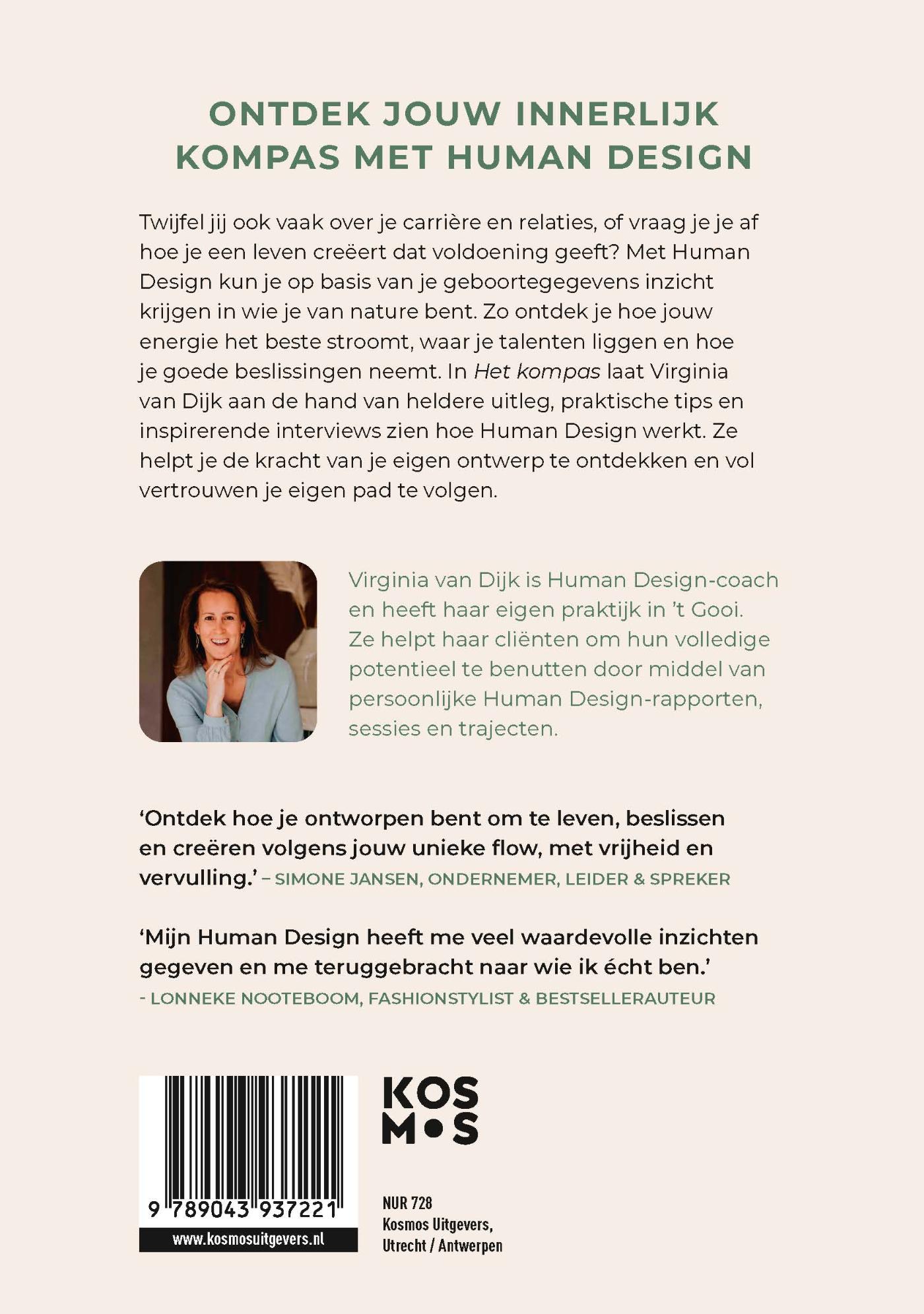 Achterkant van Het kompas