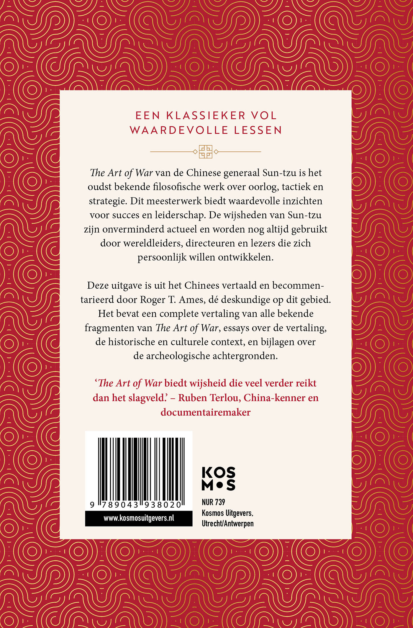 Achterkant van The Art of War