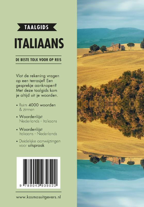 Achterkant van Italiaans