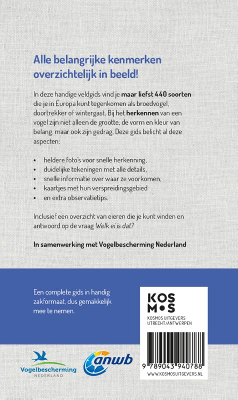 Achterkant van Welke vogel is dat?