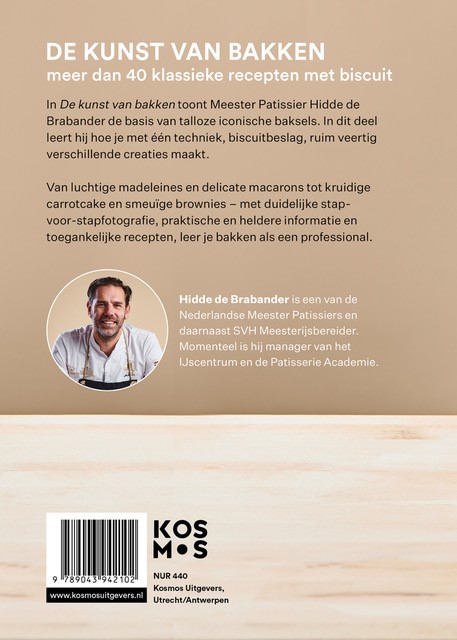 Achterkant van De kunst van bakken
