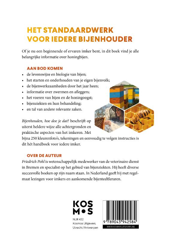 Achterkant van Bijenhouden