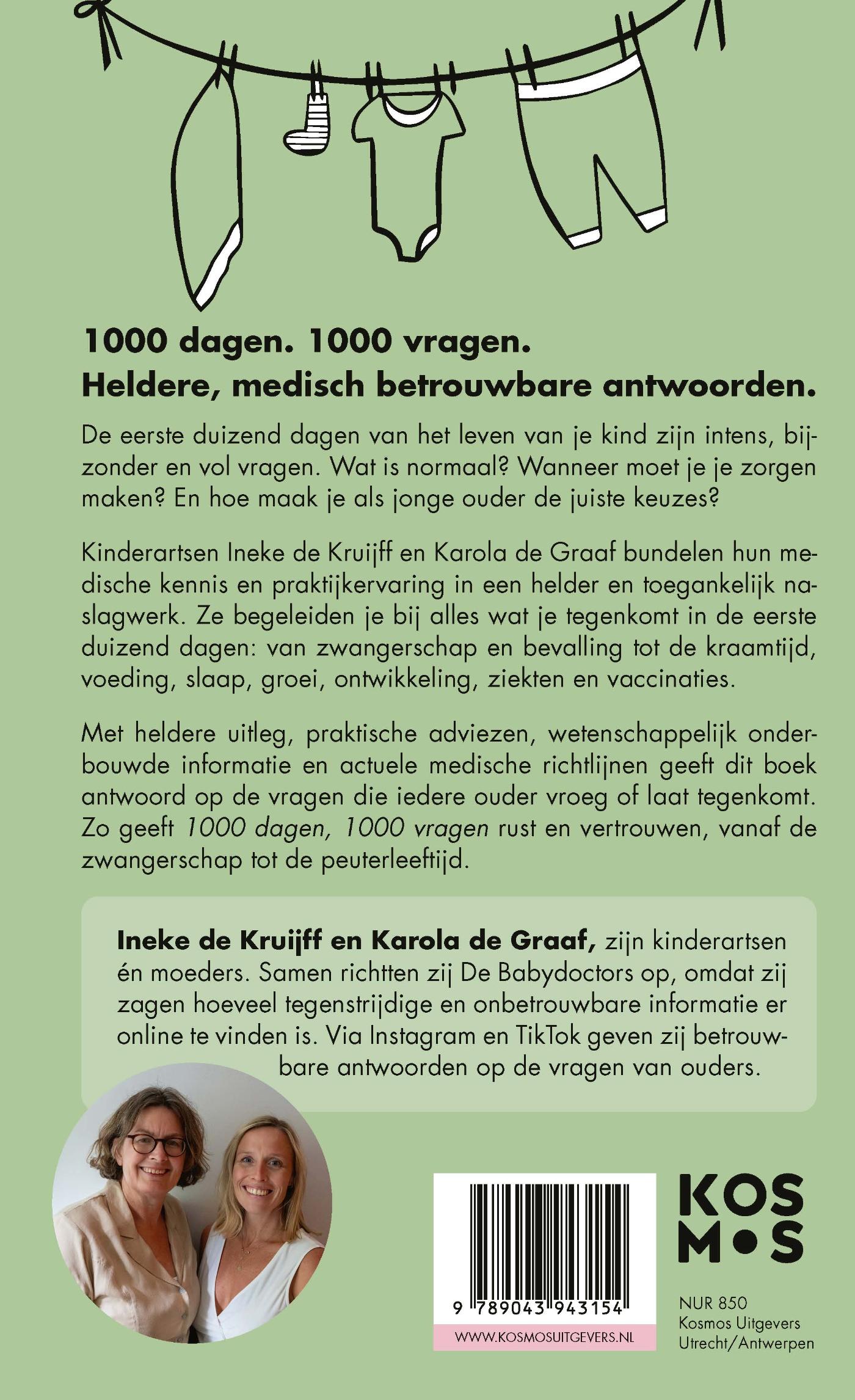Achterkant van 1000 dagen, 1000 vragen