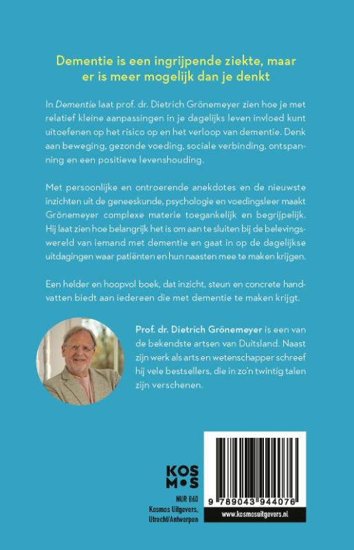 Achterkant van Dementie