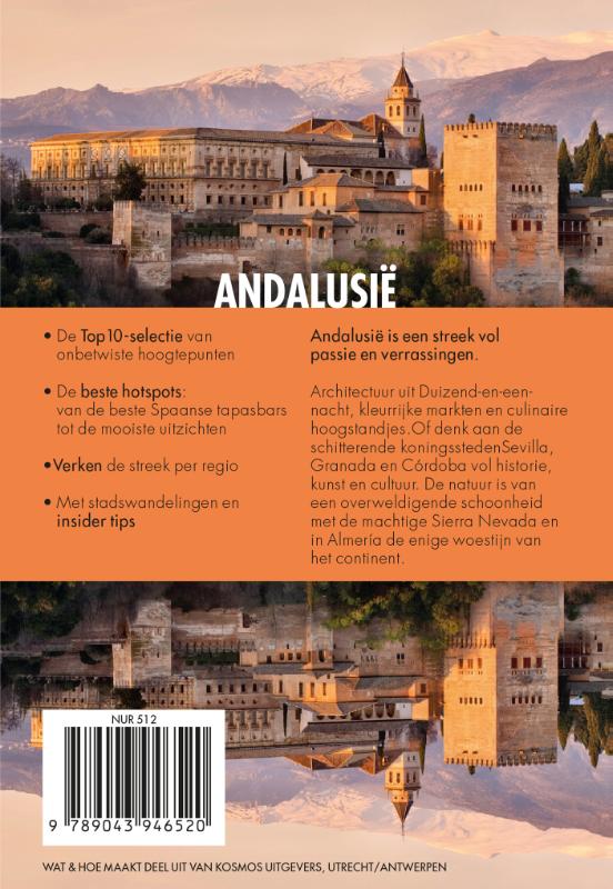 Achterkant van Andalusië