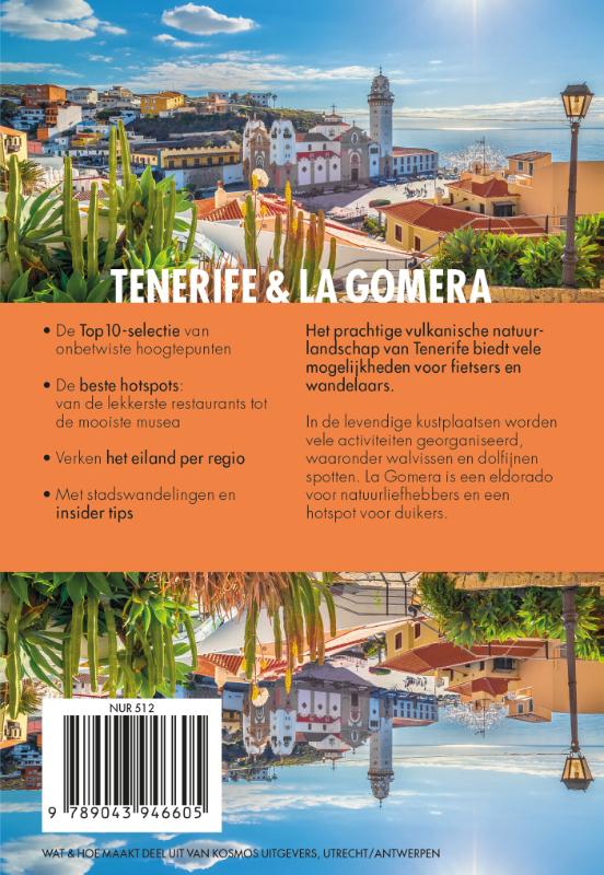 Achterkant van Tenerife en La Gomera