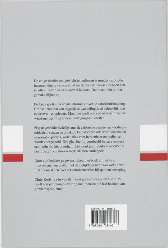 Achterkant van Hoeveel boterhammen? Wat mag ik eten en helpt sport?