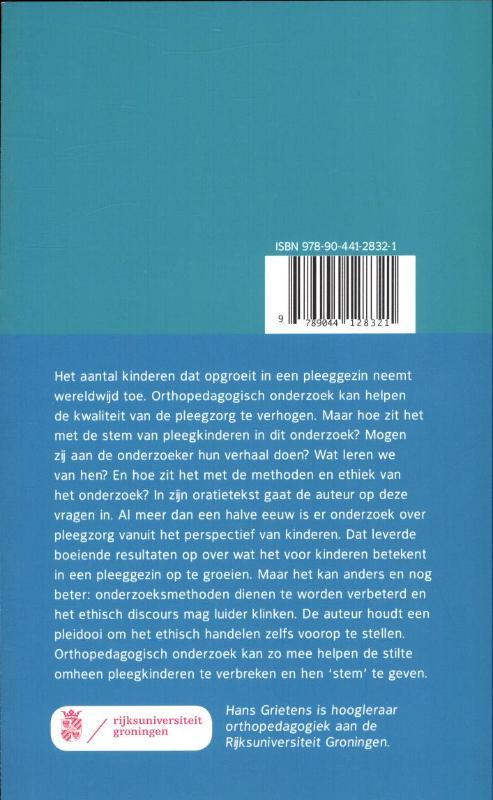 Achterkant van Kleine stemmen, grote verhalen!?