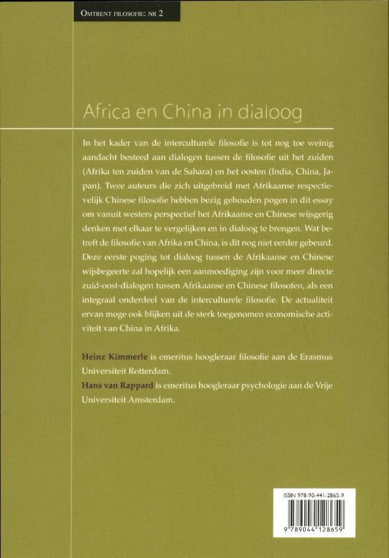 Achterkant van Afrika en China in dialoog