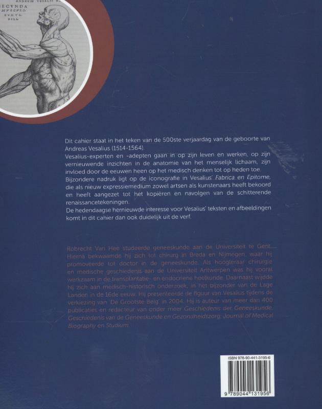 Achterkant van Kunst van Vesalius