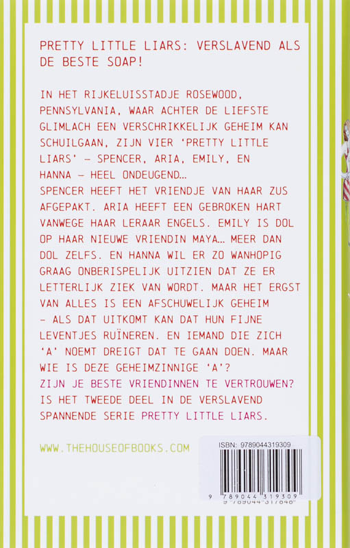 Achterkant van 2 Zijn je beste vriendinnen te vertrouwen?